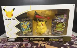 Pokemon TCG Celebrations Pikachu VMAX Premium Figure Collection Box New SEALED! - Image 4