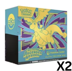 2 Ascended Heroes Pokemon Center Elite Trainer Box’s (2 PC ETB’s) -- IN HAND - Image 1