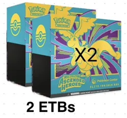 2 Ascended Heroes Pokemon Center Elite Trainer Box’s (2 PC ETB’s) -- IN HAND - Image 2