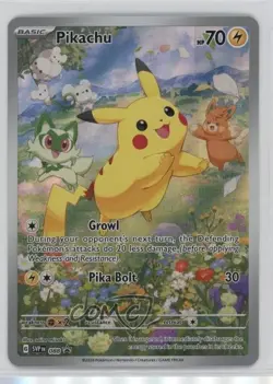 Pikachu (Paldea Adventure Chest) Holo Pokemon Scarlet & Violet Black Star Promo - Image 1