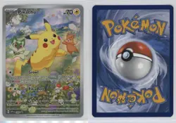 Pikachu (Paldea Adventure Chest) Holo Pokemon Scarlet & Violet Black Star Promo - Image 3