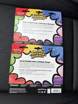 Pokemon TCG Ascended Heroes 2 Pack Blister x2 Komala and Tangela In Hand - Image 2