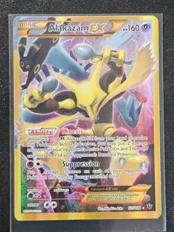 Alakazam EX (Secret) 125/124 Holo - Pokemon TCG XY - Fates Collide - Image 1