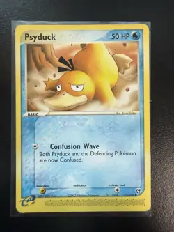Pokemon TCG Psyduck Sandstorm 73/100 Common LP+ - Image 1