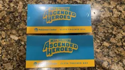 2x Pokemon TCG Mega Evolution Ascended Heroes Pokemon Center ETB IN HAND - Image 3