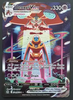 Deoxys VMAX GG45/GG70 Crown Zenith Pokemon NM/M - Image 1