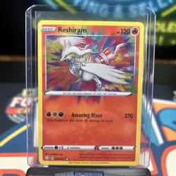 Reshiram | 17/72 | Shining Fates | Mint | Amazing Rare Holo | Pokemon TCG NM - Image 3