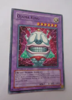 Ojama King DP2-EN015 (Common, 1st Edition, Lightly Played / LP) Yugioh - Image 1