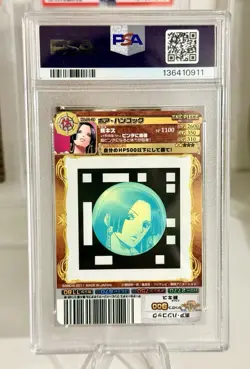 2011 CARDDASS ONE PIECE JPN AR CARDDASS 01 #29 BOA HANCOCK PSA 10 - Image 2