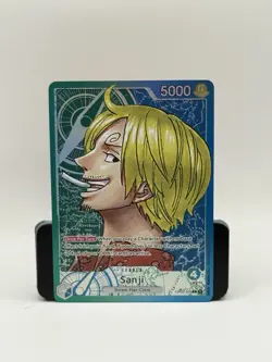 One Piece TCG Sanji Alternate Art OP02-026 Paramount War Foil, English - Image 1