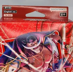 ONE PIECE TCG: Edward Newgate (RED) STARTER DECK (ST-15) No PRB pack. For Asia - Image 3