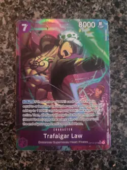 One Piece Legacy of the Master Trafalgar Law OP12-073 Alternate Alt Art NM - Image 1