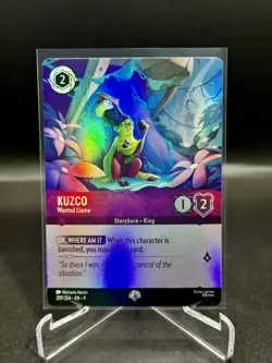 Kuzco – Wanted Llama 209/204 – Epic – Foil – Disney Lorcana – Fabled – NM - Image 1
