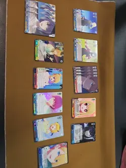 Oshi No Ko Weiss Schwarz. RR And SR Lot - Image 1