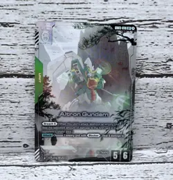 GUNDAM Trading CARD GAME GD03-018 ALTRON GUNDAM (LR+) FOIL CARD - STEEL REQUIEM - Image 1