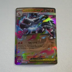 Mega Charizard X EX Pokemon TCG Foil Card 360 HP 90 Attack 013/094 - Image 1