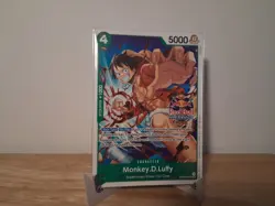 Red Bull X One Piece Card Game Double Don!! Monkey D Luffy Promo + Foil Don Set - Image 4