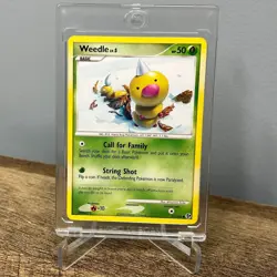 Weedle 93/106 Diamond & Pearl Great Encounters Pokemon Card LP 2008 - Image 1