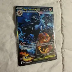 Pokemon Mega Charizard X EX Holo Card 125/094 PLN Stage 2 360HP 90× - Image 1