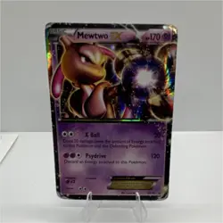Pokemon Mewtwo EX BW45 Black & White Promo Holo 170 HP English TCG Card - Image 1