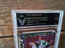 King Cold Hail the King Promo Dragon Ball Super Card P 379 PR squad ex gx foil - Image 2