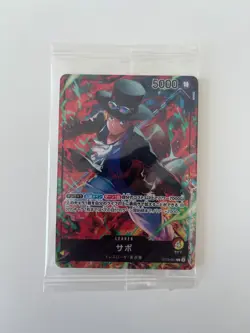 Sabo Promo ST13-001 Seven Eleven ONE PIECE Card Game Japanese EX - Image 1