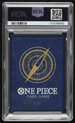 2023 One Piece Card Game: Wings of Captain OP06 SEC Sanji PSA 10 GEM MT - Image 2