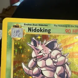 Nidoking 11/102 Base Set Holo Rare Vintage 1999 Pokemon Card - Image 5