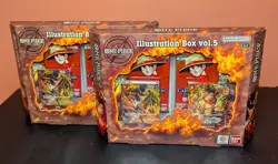 One Piece Card Game TCG Illustration Box Vol 5 - Lot Of 2 Brand new, Sealed - Image 1
