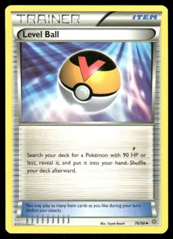 Level Ball 76/98 Ancient Origins Pokemon TCG trading card - Image 1