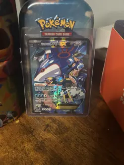 Pokemon Team Aqua's Kyogre EX Full Art Ultra Rare Holo Card Double Crisis 6/34 - Image 1