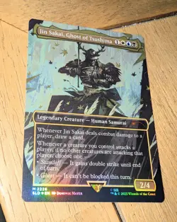 Jin Sakai, Ghost of Tsushima (2226/3058) SLD LP FOIL- Rainbow - Image 1