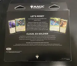 FINAL FANTASY Limit Break Commander Precon Cloud, Ex-SOLDIER Unopened MTG (FIC) - Image 2