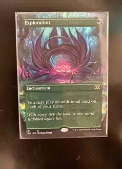 Magic: The Gathering Exploration Borderless Non-Foil Double Masters Near Mint - Image 1