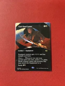 Cori-Steel Cutter (Borderless) Tarkir: Dragonstorm Regular - Image 1
