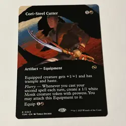 Cori-Steel Cutter (Borderless) Tarkir: Dragonstorm Regular - Image 1