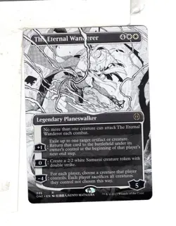 MTG SkeenAB The Eternal Wanderer BORDERLESS from ONE. NM. - Image 1