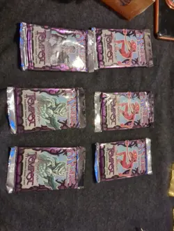1997 MTG Magic the Gathering Tempest Booster Packs Factor Sealed 6 Packs 742818065283 - Image 1