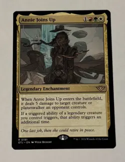 MTG Annie Joins Up - Outlaws of Thunder Junction LP - Image 1