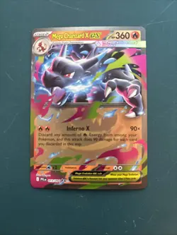 Pokemon TCG Holo Ultra Rare Mega Charizard x Ex 013/094 Near Mint NM - Image 1