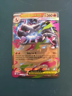 Pokemon TCG Holo Ultra Rare Mega Charizard x Ex 013/094 Near Mint NM - Image 2