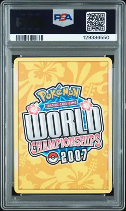 2007 Pokemon World Championships Promo #88 Mew Ex Legendary Ascent PSA 9 MINT - Image 2