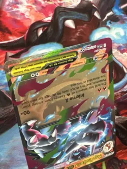 Pokemon TCG Mega Charizard X ex 013/094 Phantasmal Flames Double Rare Holo Card - Image 3