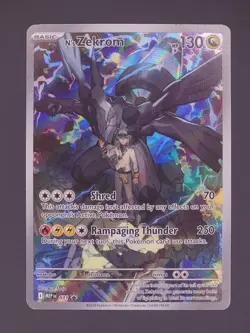 N’s Zekrom #031 Ascended Heroes ETB Promo Pokemon TCG NM - Image 1