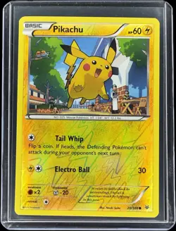 Pikachu 20/108 Reverse Holo Foil XY Roaring Skies 2015 Pokemon TCG Near Mint NM - Image 1