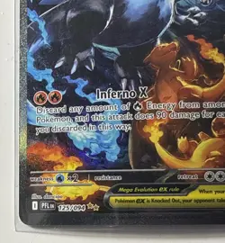 Mega Charizard X EX SIR 125/094 Phantasmal Flames English Pokemon TCG Pack Fresh - Image 4