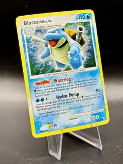 Blastoise 2/132 Holo Bleed Pokemon Secret Wonders 2007 Swirl Rare HP/MP - Image 1