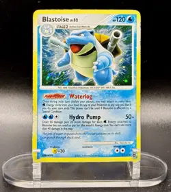 Blastoise 2/132 Holo Bleed Pokemon Secret Wonders 2007 Swirl Rare HP/MP - Image 2