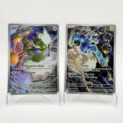 Thundurus & Tornadus Promo Set Black Bolt & White Flare Black Star Pokemon TCG - Image 1