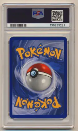 PSA 9 Pokemon Base Set Unlimited Holo Rare Poliwrath 13/102 MINT Condition! - Image 2